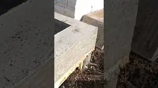 Готовый фундамент под баню опалубка из ОСП листа.