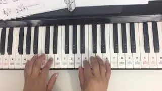 Treble Up w/Fur Elise by Beethoven Simplified Version #2 (Not Tutorial)