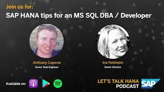 SAP HANA tips for an MS SQL DBA : Developer