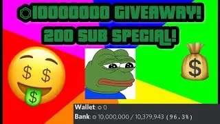 (TYSM)200 SUBS SPECIAL! 10mil DMC Giveaway!