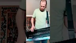 Practice mode for upcoming shows 🤖🎹 This banjo riff in Konnakol is surprisinly tricky… 🧐