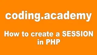 How to create a session in PHP