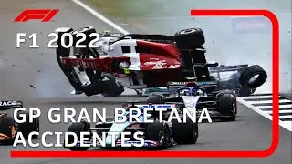 F1 2022 | GP Gran Bretaña | Crashes / Accidentes