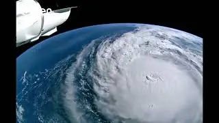 Incredible Footage of Hurricane Milton from Space