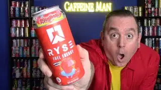 Another Favorite Candy in a can? | Ryse Cherry Ring Pop Energy Drink Review
