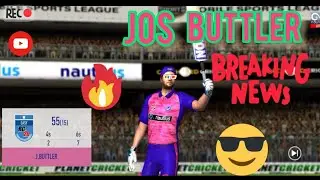 JOS BUTTLER FASTEST FIFTY RUN|| REAL CRICKET 20||