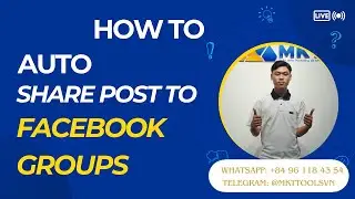 Auto Share Post To Facebook Groups | Tool Facebook