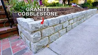 How to build a natural granite retaining wall