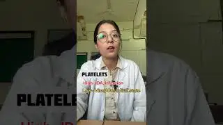 Platelets #shorts #biology #medicine #viral #neetpg #neet #cbc