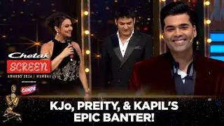 Karan Johar, Preity Zinta And Kapil Sharma’s Fun Banter Leaves Crowd Laughing | 