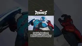Captain America & Winter Soldier Looks fire! #marvelrivals #marvel #shorts