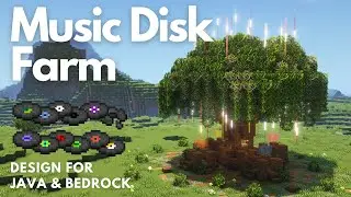MUSIC DISK FARM | Minecraft Tutorial | Java & Bedrock 26.1