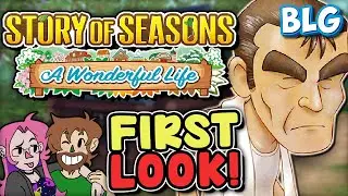 Lets Play Story of Seasons: A Wonderful Life (Blind) - FIRST LOOK