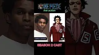 One Piece Live Action Season 2 CAST revealed #onepiece #onepieceliveaction