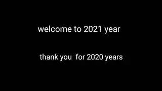Welcome to  year 2021