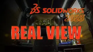 Activate Real View Graphics In SolidWorks 2023 (Ativar Real View No SolidWorks 2023)