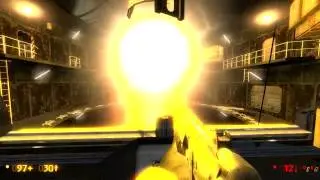 Black Mesa Source - Killing the tentacle monster