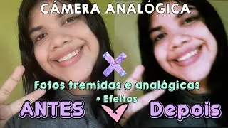 COMO FAZER EFEITO DE CÂMERA ANALÓGICA NA FOTO *tremida
