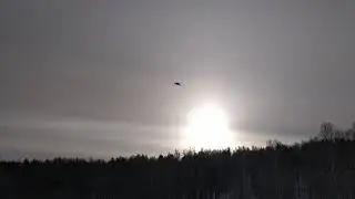 Полёты зимой на fpv дроне