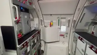 Inside the cabin of Etihad Airways' new Airbus A321LR