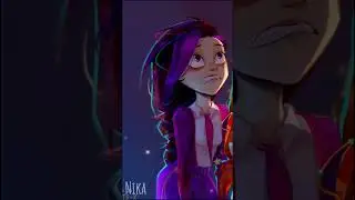 Сказочный патруль - Цифровой рисунок 4-ка девочек / Варя, Аленка, Маша и Снежка  #shorts
