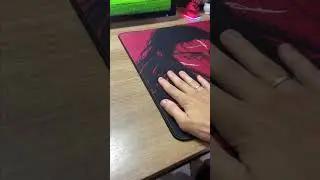 Mousepad Generico do aliexpress com arte muito bonita #shorts