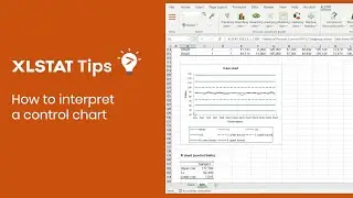 How to interpret a control chart in Excel ? - XLSTAT Tips