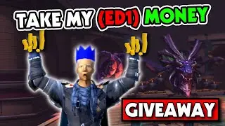 ED1 Giveaway! Come win free money :)
