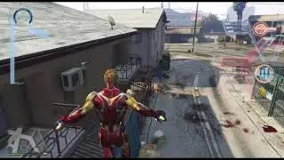 GTA 5 Iron man VS Chaos