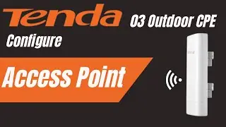Tenda 03 Outdoor CPE | Tenda 03 Outdoor Access Point Configuration | Tenda 03 Access point Setup