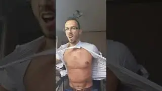 He DESTROYED the Shirt with his MUSCLES