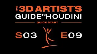 S03 E09 - Quick Start in Houdini - Creating and Assigning Materials