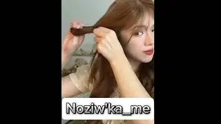 Maktabni birinchi kuni uchun soch turmagi...🎀#aesthetic#fypシ゚#trending#viralvideo#reels