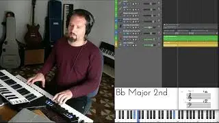 estudio de octavas en piano a dos manos