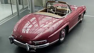 Roofless, Strawberry Red and Iconic: The 300 SL in 