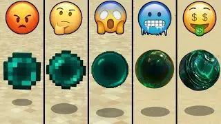 all ender pearl wtih different emoji in Minecraft