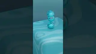 Softbody Simulation test in Blender 