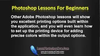 Photoshop Lessons For Beginners - Best Way To Learn Photoshop