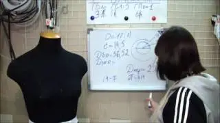 Accurate calculation of bra cup dart solutions.