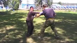 Рукопашный бой, РУС, работа учеников(сильно, быстро, жестко)