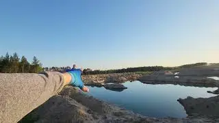 Наслідки від копання бурштина. Володимирець. Це жах.