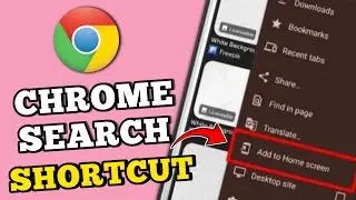 How to create chrome search shortcut | How to create shortcut google search bar