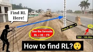 WHAT is Reduced Level in Surveying? | how to find rl in surveying | civil field engineer