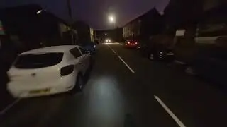Morning ride kaabo mantis 8 pro x Insta360 go 2 gilfach goch Rhondda Cynon taff
