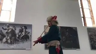 Часть 11 | Башкир в средневековом замке играет на курае
