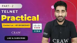 How to use Telnet | Telnet Configuration in Cisco Packet Tracer | CCNA 200-301 | Part - 2