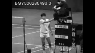 1968 All England Badminton Finals All-time Classic -Rudy Hartono vs Tan Aik Huang
