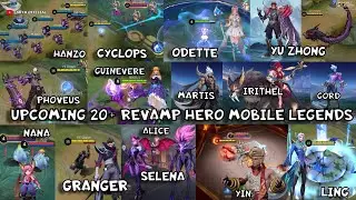 MLBB REVAMP HERO MOBILE LEGENDS HERO REVAMP || REVAMP HERO MLBB || MOBILE LEGENDS REVAMP HERO 