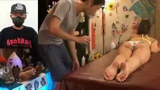 Japanese Massage Techniques ｜ Back And Feet Massage For Lovely Japanese Girl [JI6UrdCC9oY] 00-09-07