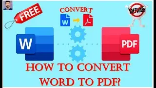 How to Convert Word to PDF